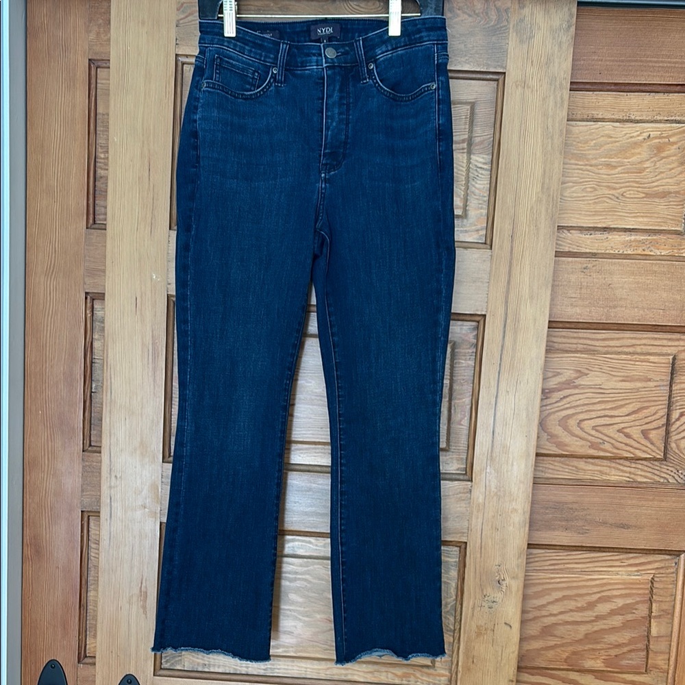 NYDJ Dark Denim Marilyn straight Jenas